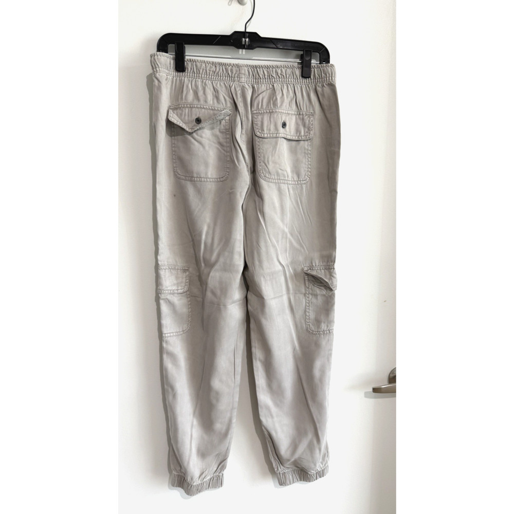NWOT C&C California Jogger utility Pants Women’s Medium Lyocell Pull On Gray - Picture 2 of 6
